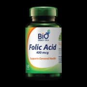 Folic Acid 400 mcg | Heart Health & Pregnancy Support | 90 Capsules | Halal Certified product image