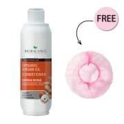 Bio Balance Organic Argan Oil Damage Repair Conditioner 330ml + Free Shower Cap product image