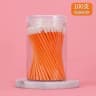 Cleansing eyelash bubble mousse swab 100 barrels, disposable lip brush, makeup brush, eyelash beauty cotton swab tool product thumbnail 4