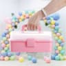 صندوق تخزين بلاستيكي متعدد الوظائف قابل للطي بسعة كبيرة – 3 طبقات product thumbnail 33