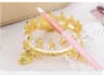 Creative crown nail pen holder New Japanese pearl fashion product thumbnail 8