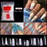 nail art French pointed nail ballet nail transparent nail toe nail toe nail toe nail nail sheet product thumbnail 15