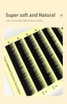NATUHANA Bottom Eyelash Extension Individual Natural Soft Under Eyelashes J Curl 5-7 Mix Synthetic Mink Lower La product thumbnail 8