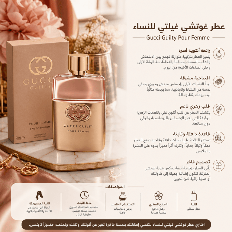 عطر غوتشي غيلتي للنساء