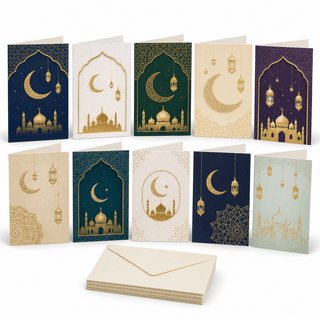 Eid Greeting Cards Pack of 10