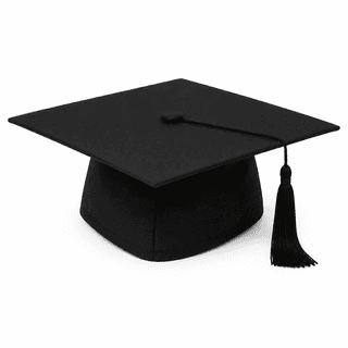 Graduation Cap Black