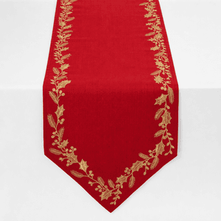 Christmas Table Runner Red