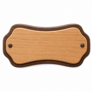 Personalized Wooden Name Plate