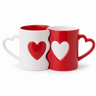 Valentine Couple Mug Set