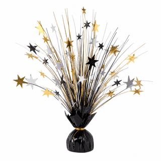 New Year Metallic Table Decor