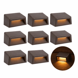 Hampton Bay LED Deck Lights 8‑Pack