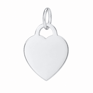 Tiffany & Co. Silver Heart Tag Pendant
