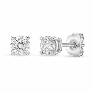 Zales 1/10 CT Diamond Stud Earrings