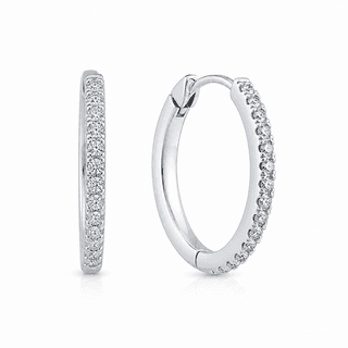 Pandora Sparkling Hoop Earrings