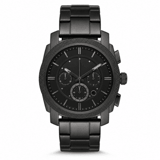 Fossil Machine Chronograph Black