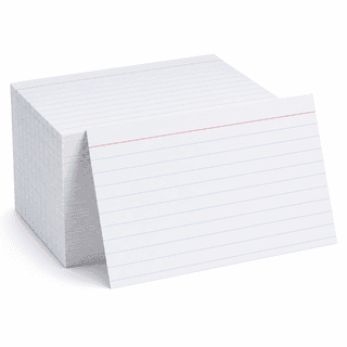 Oxford Heavyweight Index Cards