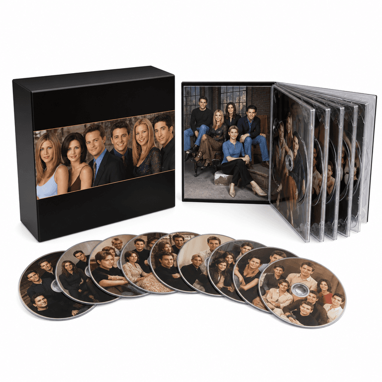 السلسلة الكاملة من الأصدقاء – DVD