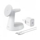 Anker MagGo Wireless Charging Station (3-in-1, Dock Stand) White