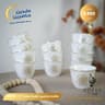 فناجين قهوة سادة بورسلان - طقم 12 قطعة، Sofia Collection product thumbnail 3
