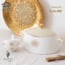 طقم شوربة بورسلان 16 قطعة مع ستاند - Sofia Collection product thumbnail 4