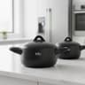 طنجرة Black Tec بغطاء - Julia product thumbnail 5