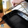 صينية شوي مع شبك ستيل للفرن - A Home product thumbnail 4