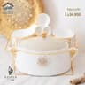 طقم شوربة بورسلان 16 قطعة مع ستاند - Sofia Collection product thumbnail 3