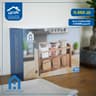 طقم برطمانات بهارات زجاج مع حامل خشبي 6 قطع - A Home product thumbnail 2