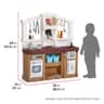 Step2 Fun with Friends Kids Kitchen Playset, Interactive Play with Lights and Sounds, Durable Plastic, Includes 25 Piece Toy Accessories, Toddlers 2+ Years Old product thumbnail 2
