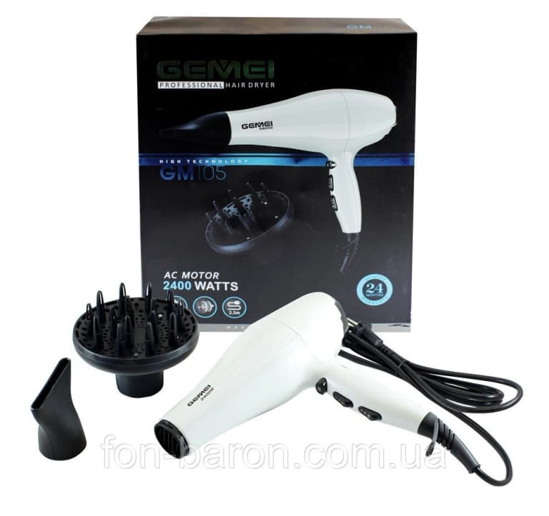 GEMEI GM-105 Hair Dryer
