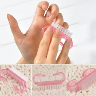 Small Plastic Nail Cleaning Brush Tools