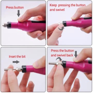 Nail Drill Pen Nail Art polishing Tool