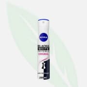 NIVEA Black & White Invisible Deodorant Spray 200ml product image