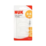 NUK First Choice Medium Feed Hole Silicone Teat Size 1 product image