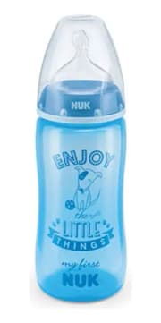 NUK 300ml Baby Bottle Set Blue product image