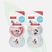 NUK Silicone Orthodontic Soother 2-Pack product image