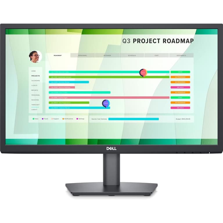Dell E2223HN 22" Full HD Anti-Glare 250 cd/m² Tilt Adjustment HDMI & VGA Interface - Black