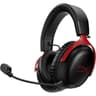HyperX Cloud III Wireless 2.4GHz Wireless 53mm Angled Drivers Memory Foam Durable Frame 10mm Microphone up to 120-hour Battery For PC, PS5, PS4 - Black/Red product thumbnail 1