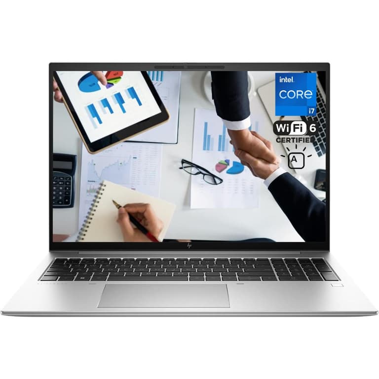 HP NEW EliteBook 860 G10 Intel Core i7 NEW 13Gen 10-Core Light & Powerful For Secure Enterprise Business - Silver