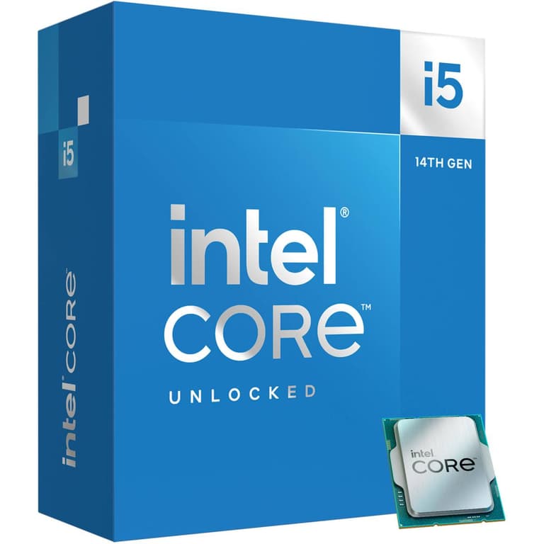 Intel NEW 14Gen Core i5-14600K 14-Cores up to 5.3 GHz L2+L3 44MB Cache w/ Integrated Graphics & Unlocked - Box