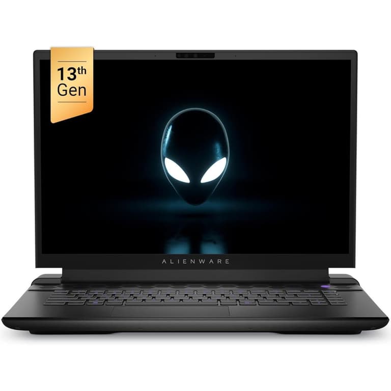 Dell Alienware M16 (2023) NEW 13Gen Intel Core i7 13700HX 16-Cores w/ RTX 4070 8GB & 2.5K 165Hz Display - Dark Metallic Moon