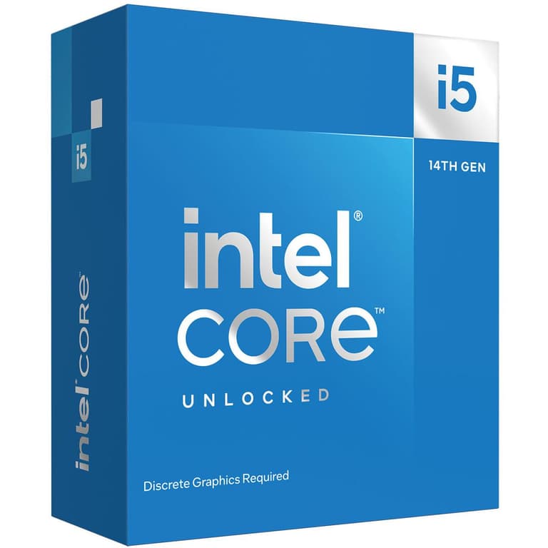 Intel NEW 14Gen Core i5-14600KF 14-Cores up to 5.3 GHz L2+L3 44MB Cache Unlocked w/o Integrated Graphics - Box