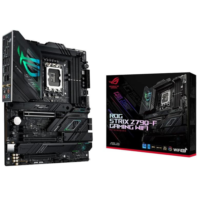 ASUS ROG Strix Z790-F Gaming WiFi 6E Intel 14th&13th Gen Motherboard PCIe 5.0 DDR5 USB 3.2 Gen 2x2 Type-C up to 4xM.2