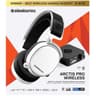 SteelSeries Arctis Pro Wireless Lossless High Fidelity Wireless + Bluetooth for PS5/PS4 and PC - White product thumbnail 1