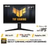 ASUS TUF VG27AQL3A Gaming 27" Fast IPS 2K QHD 180Hz 1ms HDR400 G-SYNC Compatible Variable Overdrive 130% sRGB Adjustable Stand w/ Speakers product thumbnail 1