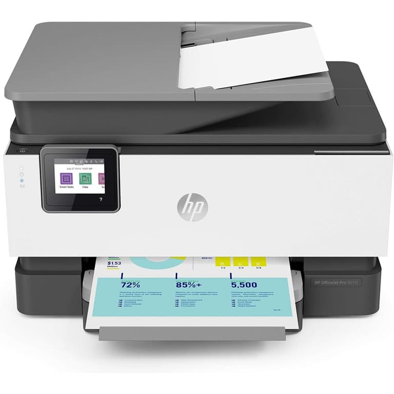 HP OfficeJet Pro 9010 All-in-One Printer 22ppm 4800dpi A4 USB LAN Wi-Fi FAX Color Inkjet