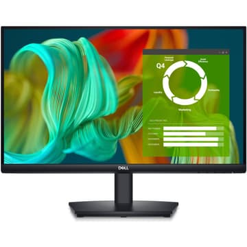 Dell E2424HS (2024) 24" Full HD w/ Adjustable Height & Dual Speakers DisplayPort VGA HDMI Interface - Black