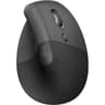 Logitech NEW Lift Vertical Ergonomic Mouse Wireless, Bluetooth Quiet clicks 4 buttons For Windows/macOS/iPadOS, Laptop, PC , Graphite product thumbnail 1