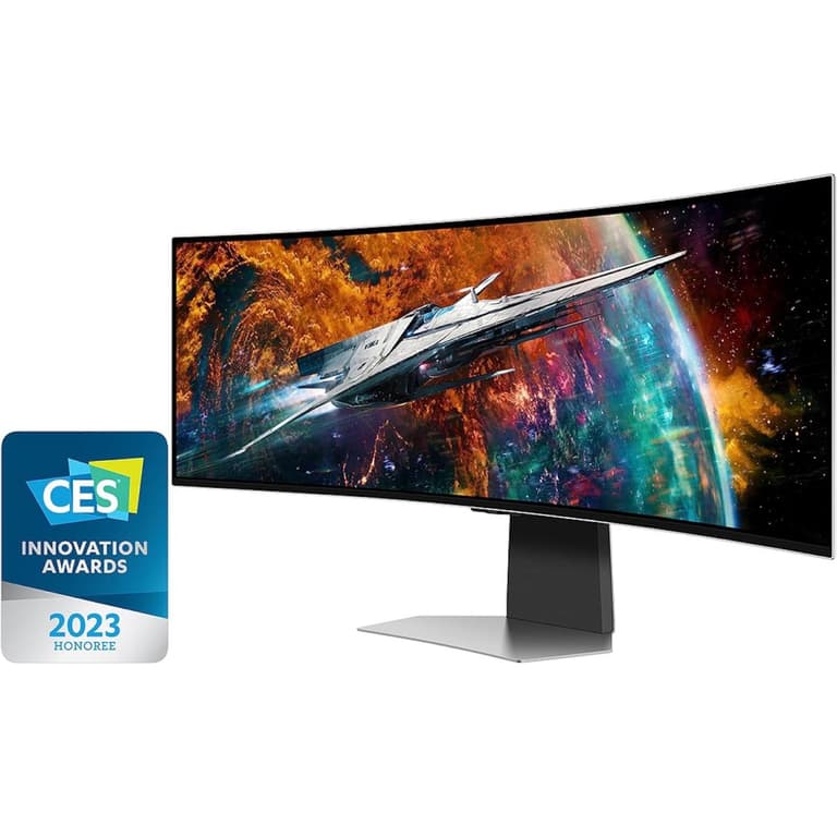 SAMSUNG 49" Odyssey OLED G9 G95SC Curved Smart 240Hz 0.03ms Dual QHD DisplayHDR 400 Neo Quantum Processor Pro AMD FreeSync Premium Pro