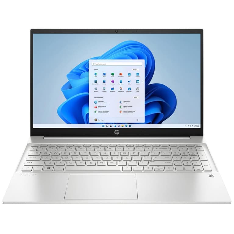 HP Pavilion 15-eh3004ne (2023) NEW 7th Gen AMD Ryzen 7 8-Cores w/ Backlit Keyboard & Windows 11 - Silver